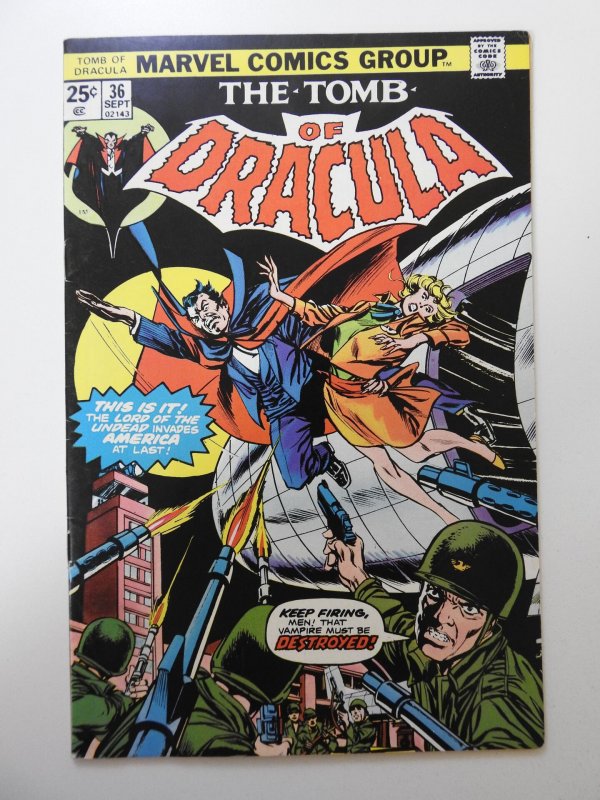 Tomb of Dracula #36  (1975) FN Condition! MVS intact!