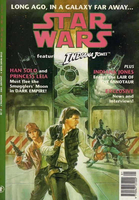 Star Wars (Magazine) #4 FN; Dark Horse | save on shipping - details inside