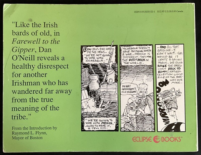 FAREWELL TO THE GIPPER - 3.5, WP - Softbound - Dan O'Neill