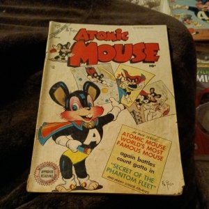 Atomic Mouse #10 (October 1954) CDC Charlton Comics golden age   superhero