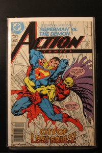 Action Comics #587 Newsstand Edition (1987)
