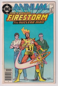 DC Comics! Firestorm The Nuclear Man ANNUAL! Issue #3!