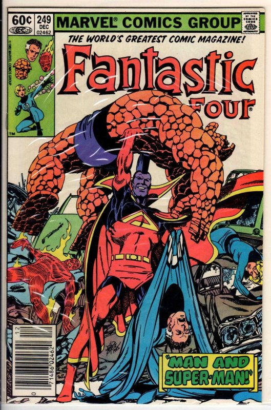 Fantastic Four #249 Newsstand Edition (1982) 9.2 NM-