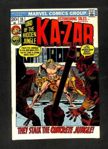 Astonishing Tales #15 Ka-Zar