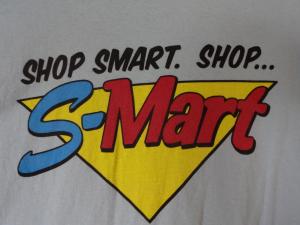 ARMY OF DARKNESS / EVIL DEAD - SHOP SMART S-MART, Blue T-SHIRT, New, Medium,2012