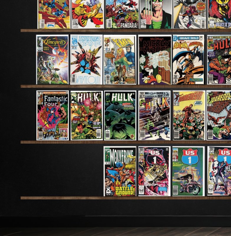 Huge Lot 150+ Comics with X-Factor, Wolverine, Thunderstrike, Wolfpack & More!