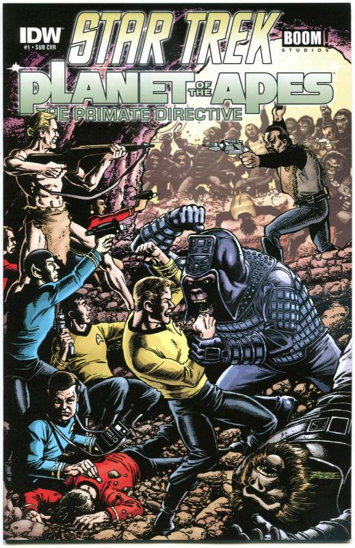 STAR TREK PLANET of the APES #1 S, NM, Damn Dirty Apes, 2014, IDW, more in store