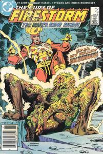 Fury of Firestorm, The #19 FN ; DC | Gerry Conway Goldenrod