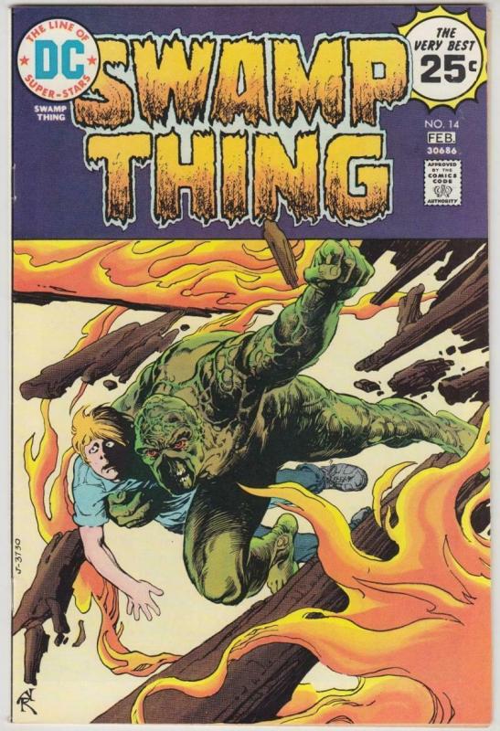 SWAMP THING #14, VF+, Horror, 1972 1975, Tomorrow Children, Redondo, more in sto