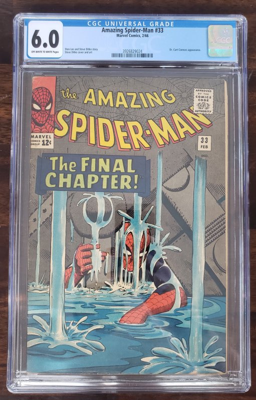 The Amazing Spider-Man 33 CGC 6.0