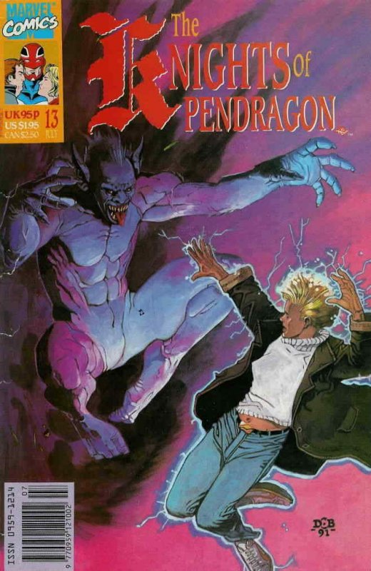 Knights of Pendragon, The (1st Series) #13 FN; Marvel UK | save on shipping - de