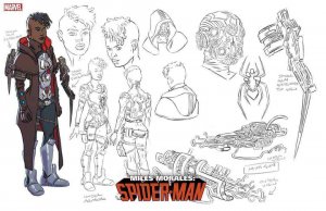 MILES MORALES SPIDER-MAN #38 1:10 Inc Allen Design Variant Marvel Comics NI