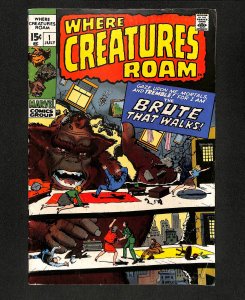 Where Creatures Roam #1