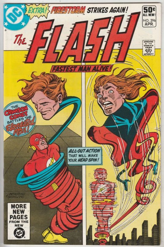 Flash, The #296 (Apr-81) NM- High-Grade Flash