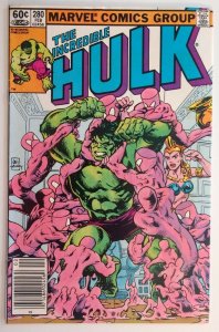 Incredible Hulk #280, NEWSSTAND
