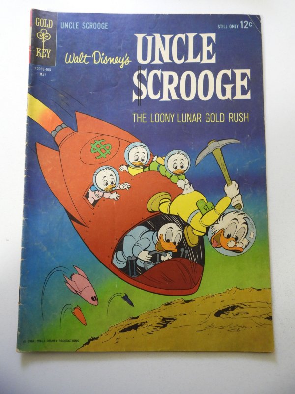 Uncle Scrooge #49 (1964) VG+ Condition