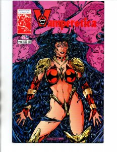 Vamperotica #3 - 1st Print - sexy vampire girl - 1994 - VF