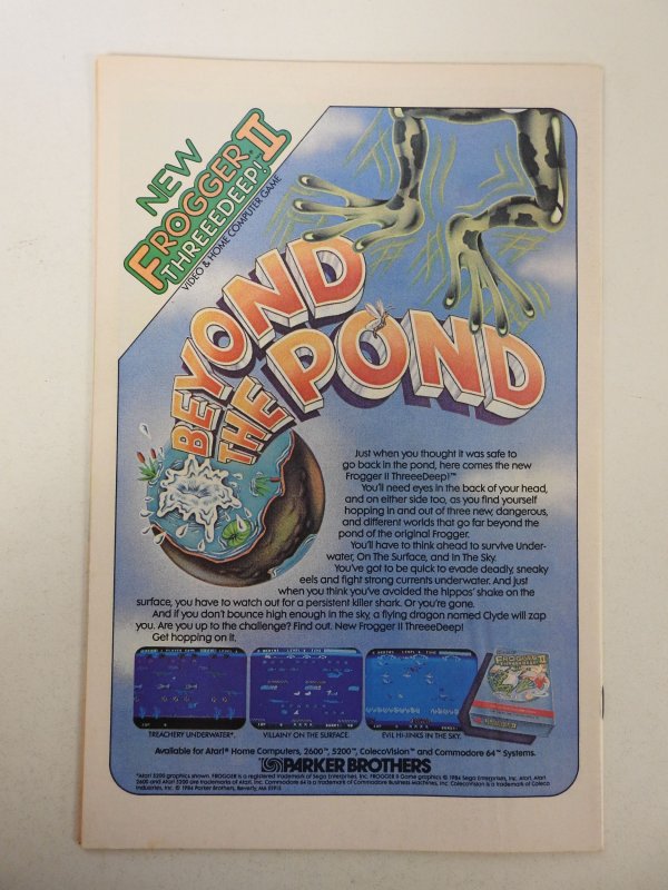 Marvel Super Heroes Secret Wars #8 (1984) VG+ Condition moisture stain bc