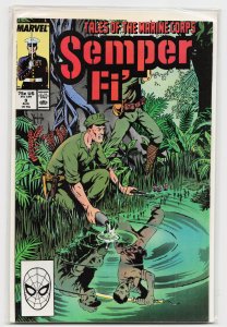 Semper Fi #9 (1989) Michael Whittier, Mrs. Cooper, Ensign O'Neill, Moore, Cut...