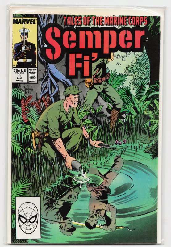 Semper Fi #9 (1989) Michael Whittier, Mrs. Cooper, Ensign O'Neill, Moore, Cut...