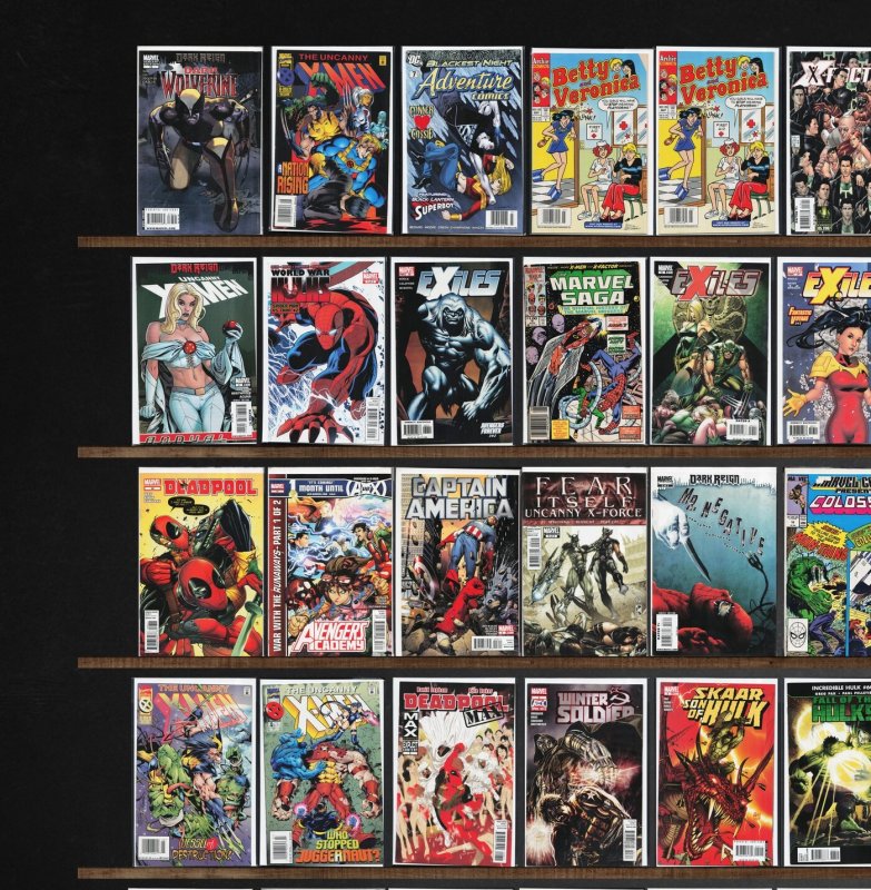 Huge Lot 150+ Comics with Marvel Comics Presents, X-Force, X-Men & More!