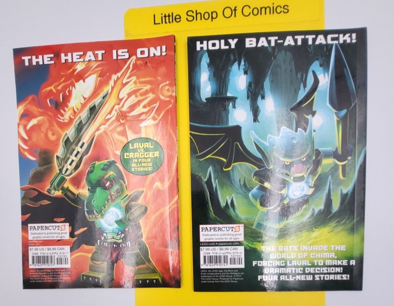 Lego Legends of Chima GN Volume 1, 2, 3, 4, 5, 6 Papercutz