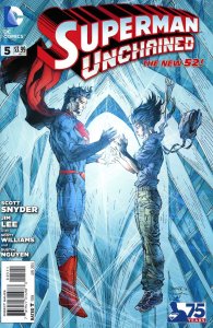 Superman Unchained #5 FN ; DC | New 52 Jim Lee Scott Snyder