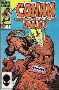 Conan the Barbarian Annual #9 (1984)  FN- 5.5