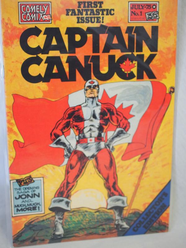 Captain Canuck #1  VF/NM Unread condition.  First Fantastic Issue!
