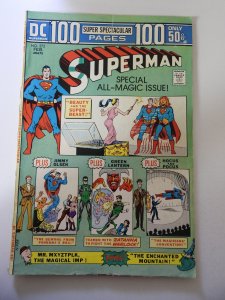 Superman #272 (1974) VG+ Condition marker on fc