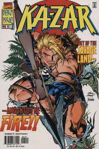 Ka-Zar (3rd Series) #1A VF ; Marvel | white variant
