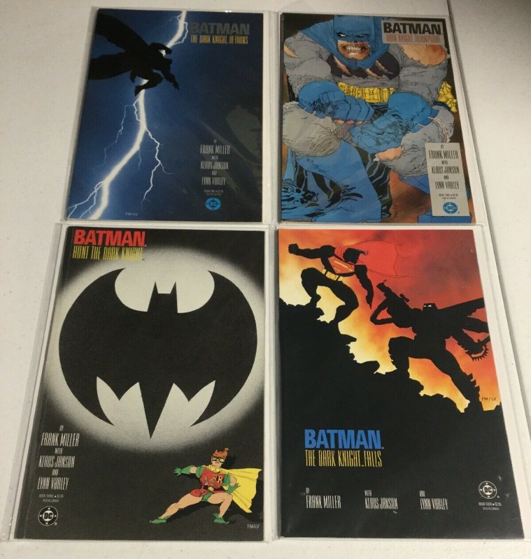 Batman Dark Knight Returns 1-4 Nm Near Mint DC Comics first print