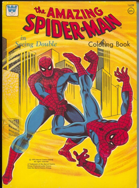 Download Amazing Spider Man Coloring Book 1639 Whitman Comic Coloring Book Vf Comic Books Bronze Age Spider Man Superhero Hipcomic