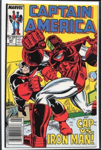 Captain America #341 (1988) Captain America [Key Issue]