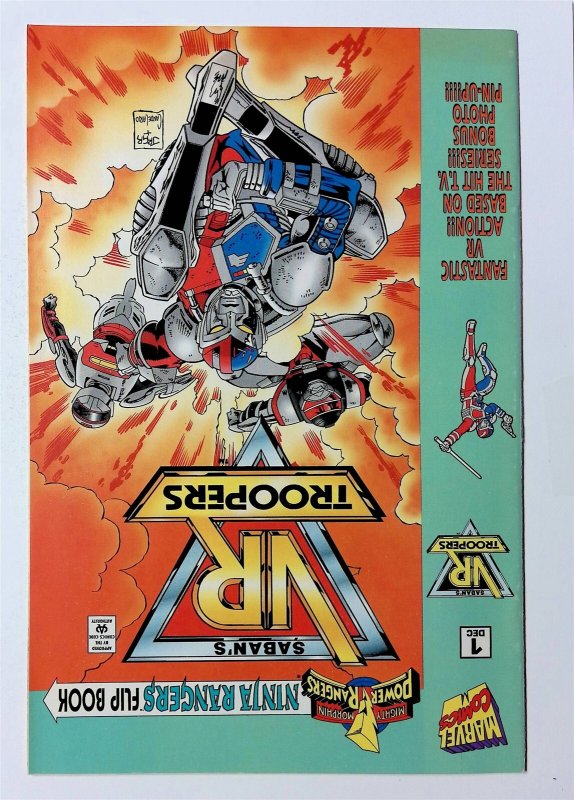 Mighty Morphin Power Rangers: Ninja Rangers/VR Troopers #1 (1995, Marvel) VF