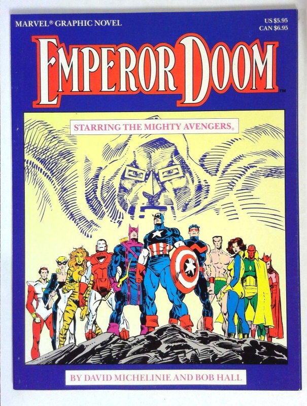 Marvel Graphic Novel -Emperor Doom Mighty Avengers Doctor Doom Michelinie Marvel