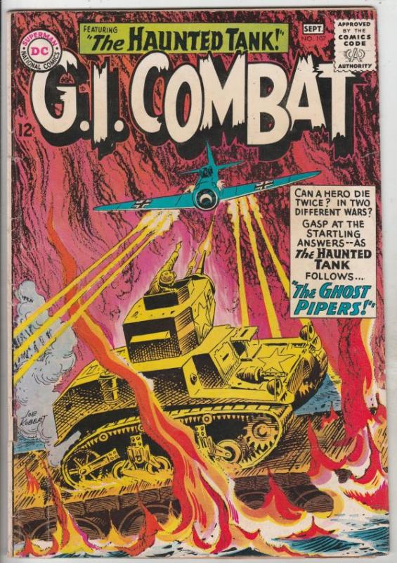 G.I. Combat #107 (Sep-64) FN+ Mid-High-Grade The Haunted Tank