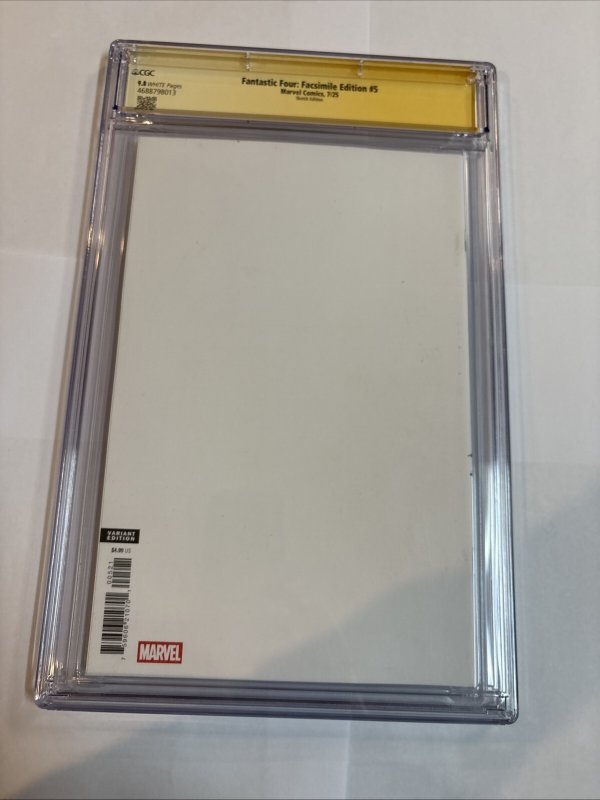 Fantastic Four Facsimile (2025) # 1 (CGC 9.8 SS) Sketch Scott Lobdell