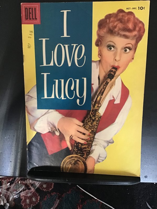 I Love Lucy Comics #17 (1957) Lucy Sax cover! Mid-High-grade! FN/VF Oregon CERT!