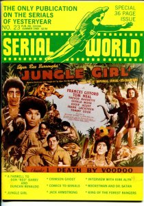 Serial World #23 1980-Jungle Girl-Crimson Ghost-Jack Armstrong-FN/VF