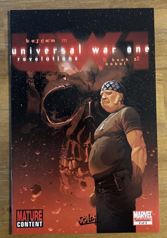 Marvel Universal War One 1 - 3.  Denis Bajram. NM-