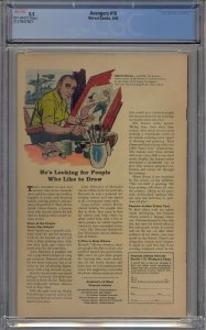 AVENGERS #16 CGC 5.5 HAWKEYE SCARLET WITCH QUICKSILVER JOIN AVENGERS