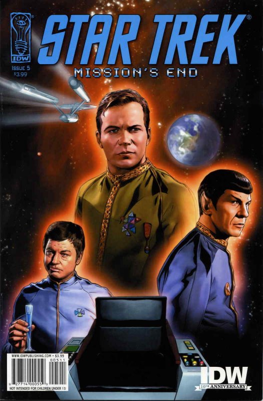 Star Trek: Mission’s End #5 VF/NM; IDW | save on shipping - details inside