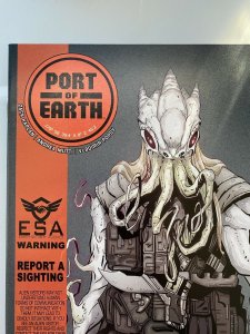 PORT OF EARTH #1 NM 1st Print Dragotta VARIANT Cover Image 2017 OPTIONED AMAZON