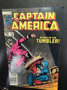 Captain America #291 (1984). High-Grade Tumbler key!VF/NM Wow!