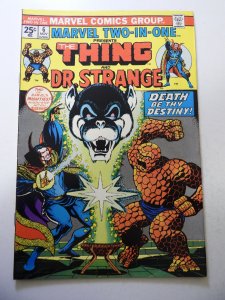 Marvel Two-in-One #6 (1974) FN Condition indentions fc MVS Intact
