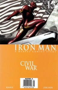 Iron Man (4th Series) #13 (Newsstand) VG ; Marvel | low grade comic Civil War