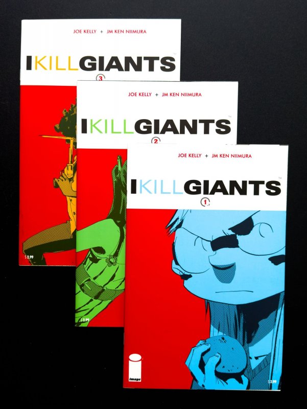 I Kill Giants #1-3 (2008) [KEYS] [Lot of 3 bks] NM!