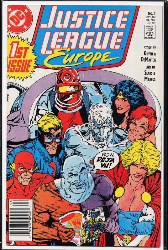 Justice League Europe #1 (1989) Justice League [Key Issue]