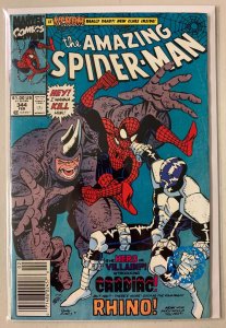 Amazing Spider-Man #344 Newsstand Marvel 1st Series (4.0 VG) (1991)